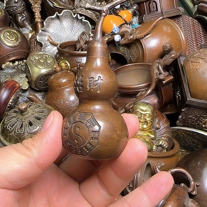 铜器办公室茶室摆件