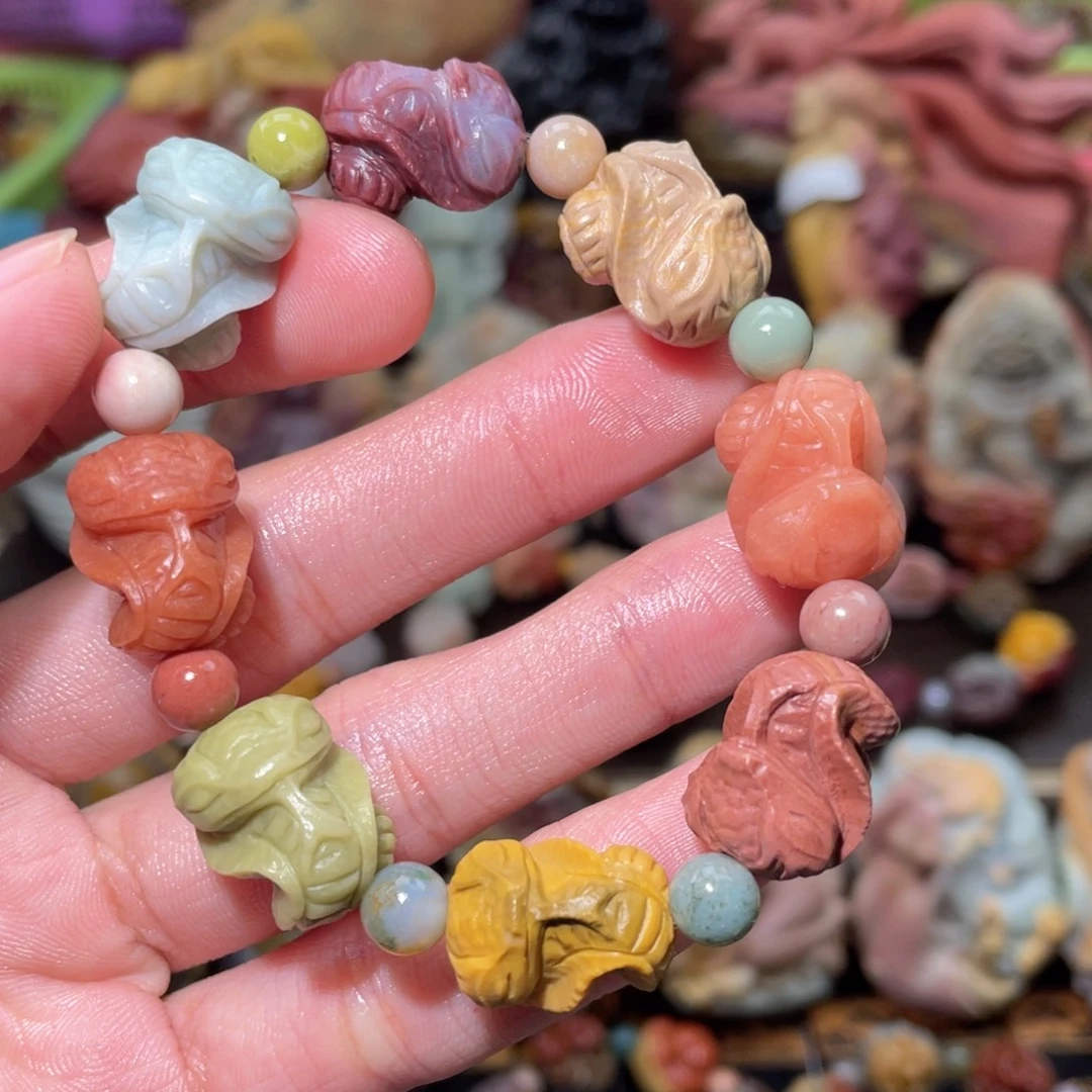 石英质玉未镶嵌手链