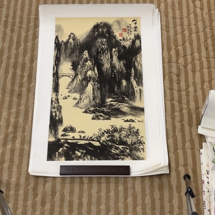 国画花鸟等多种形式