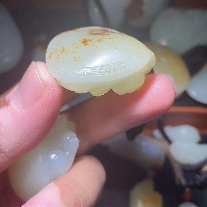 三***臂和田玉（白玉）未镶嵌颈饰