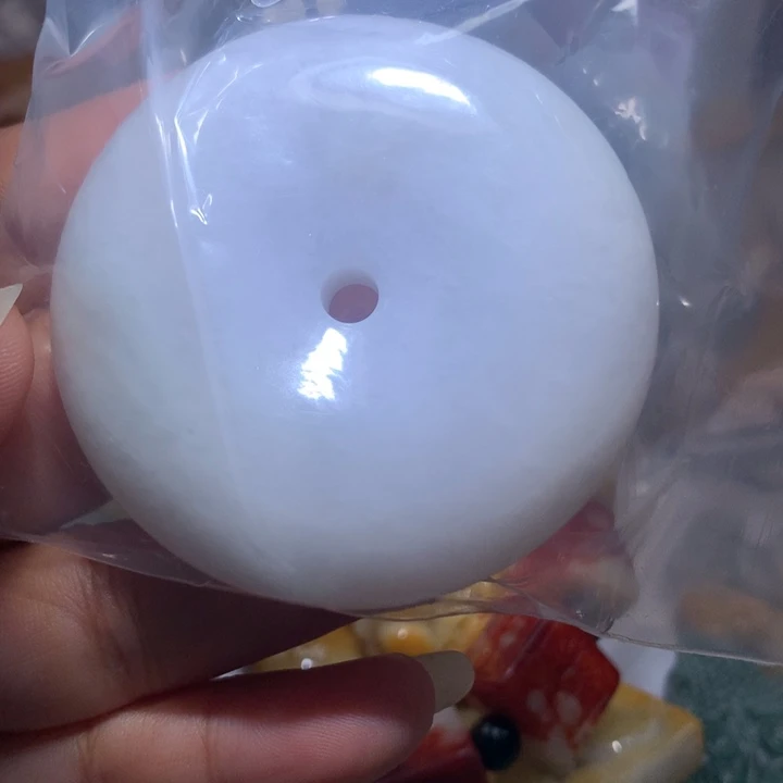 翡翠未镶嵌颈饰保真天然A货翡翠