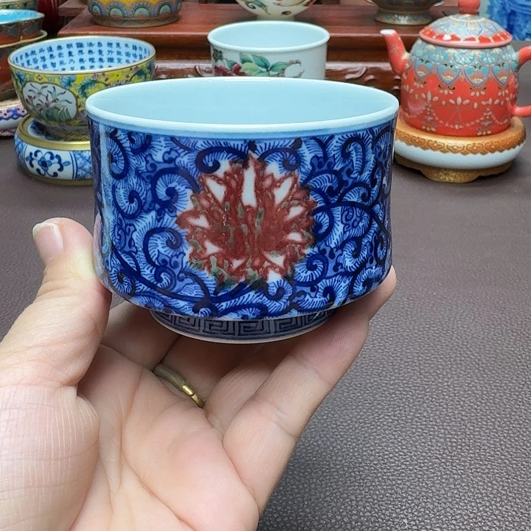 瓷片景德镇仿古手工制作精品展示
