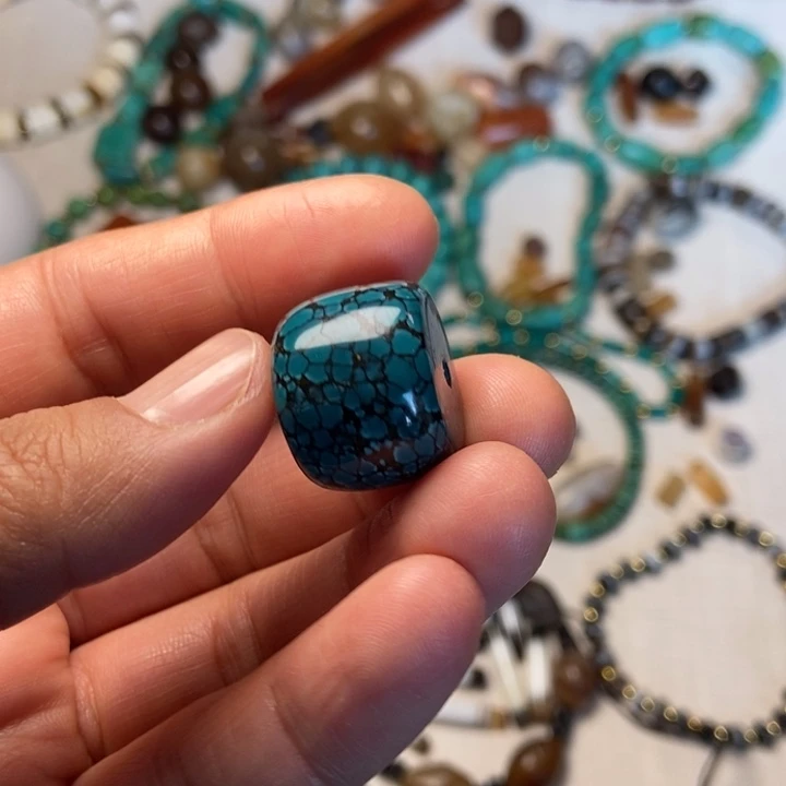 ****g花岗石铁合金藏传古珠珠