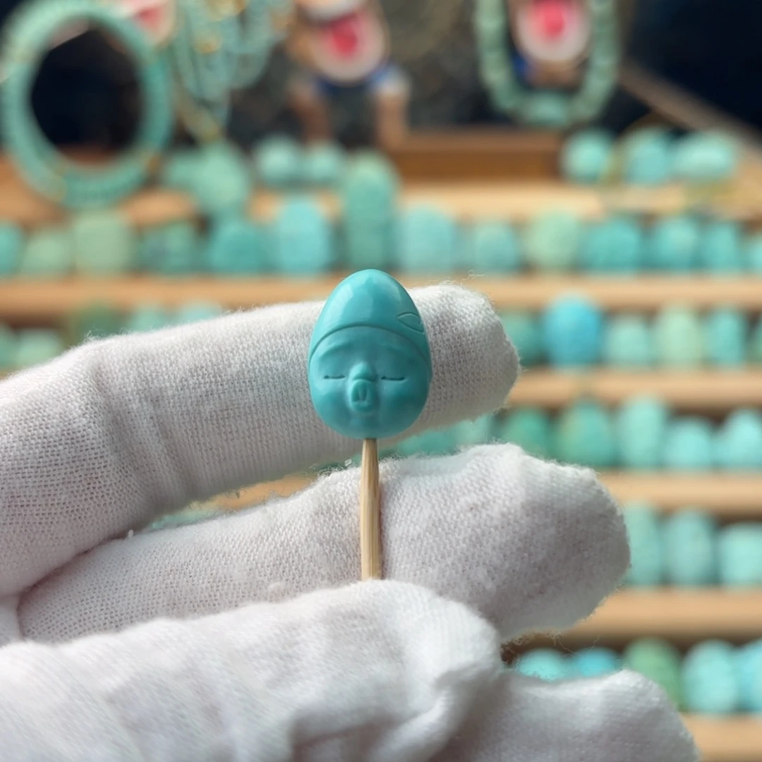 绿松石未镶嵌配饰