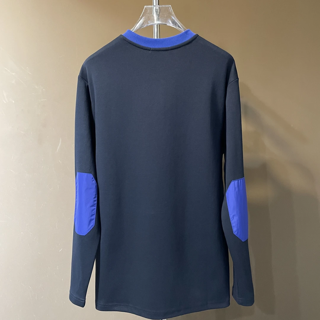 TIME BOKAN/质感1奢高定百搭个性撞色男款卫衣长袖【88772