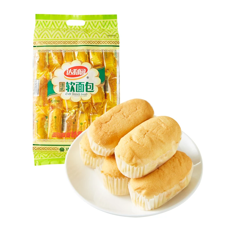 达利园香橙味软面包 360克/袋