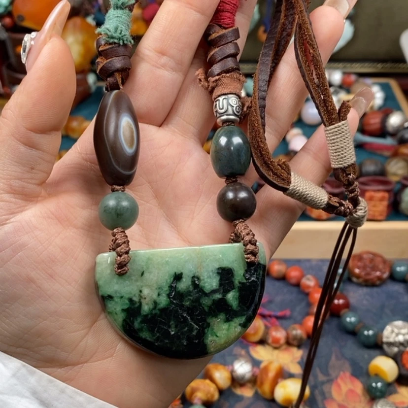 【闪购商品】翡翠颈饰未镶嵌项链