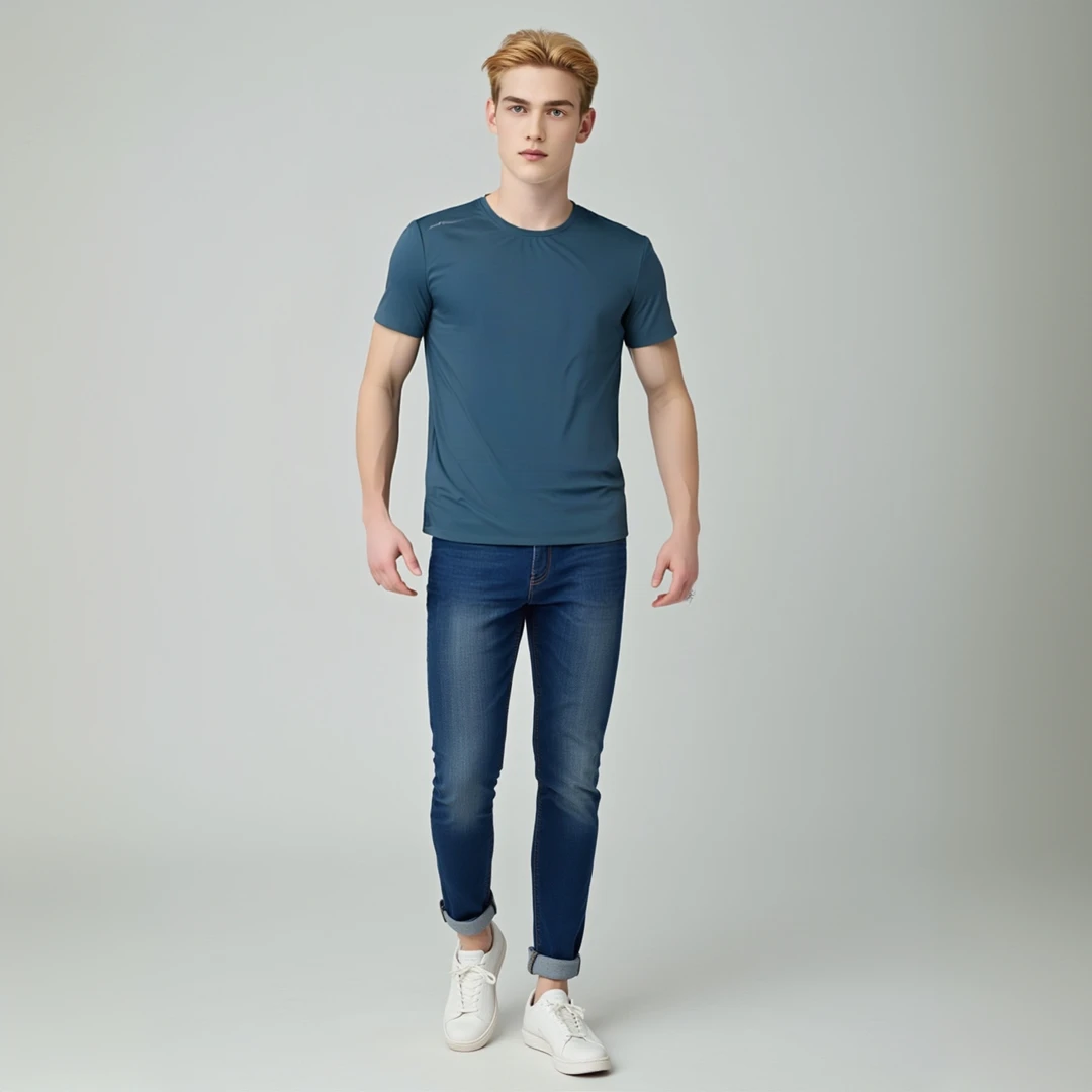 降温冰丝速干短袖15