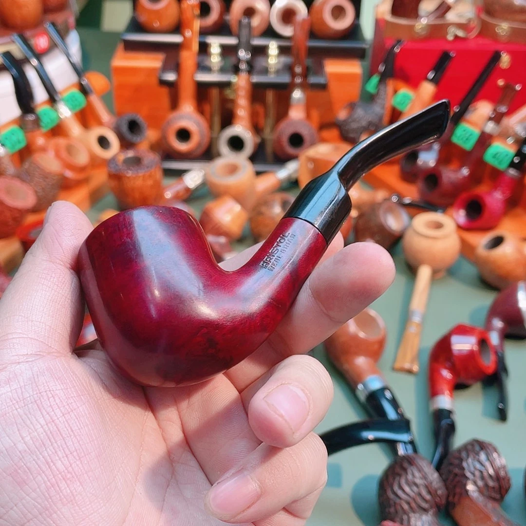 我***蛇退坑进口弯斗石楠木工艺品