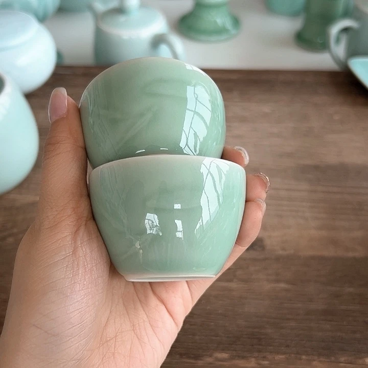 小米茶器龙泉青瓷