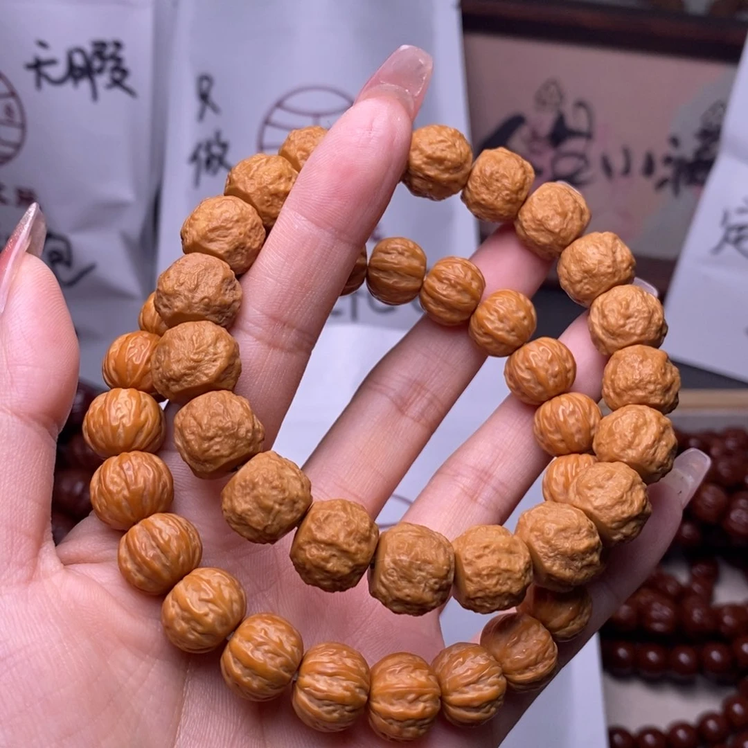 文玩核桃手串小龙蛇小京八