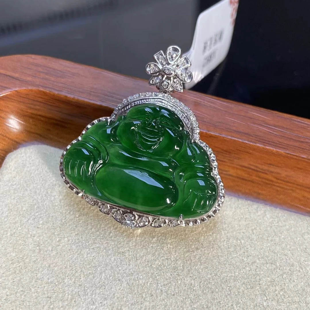 15561天然A货翡翠【佛公】多样性发一个