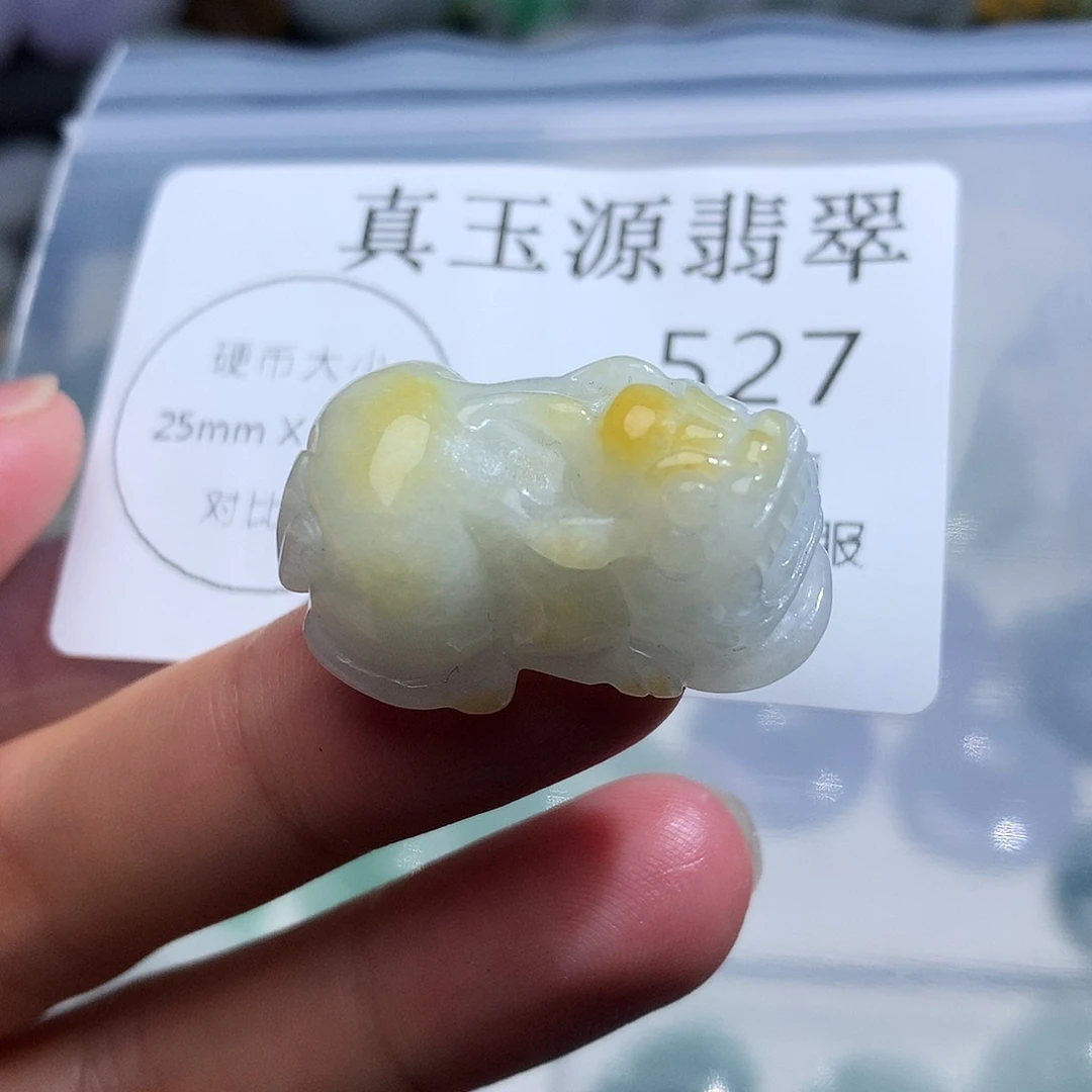 翡翠未镶嵌颈饰527