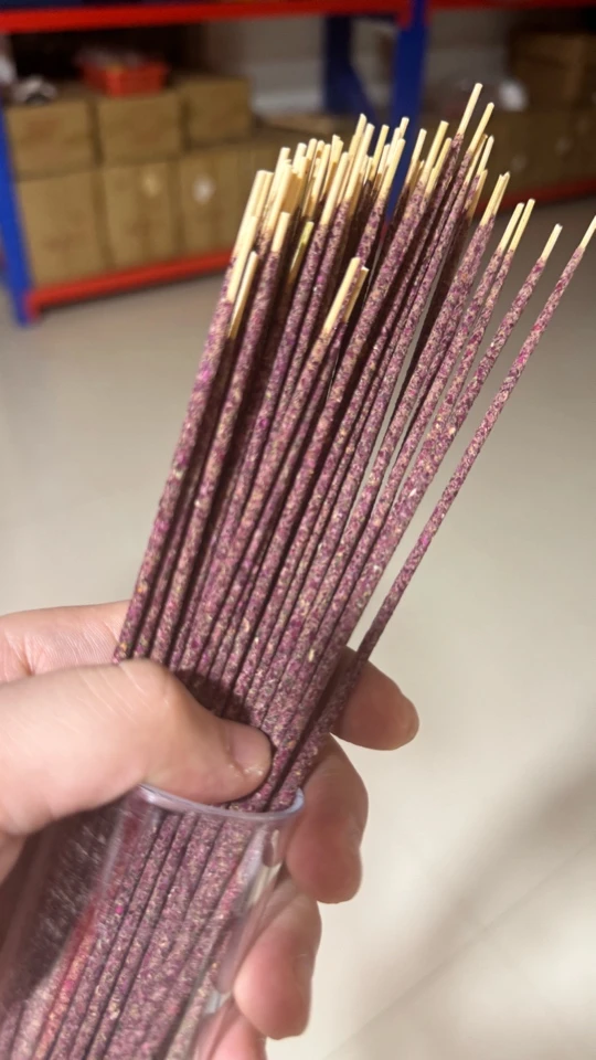 玫瑰香线香 手工花瓣线香30克