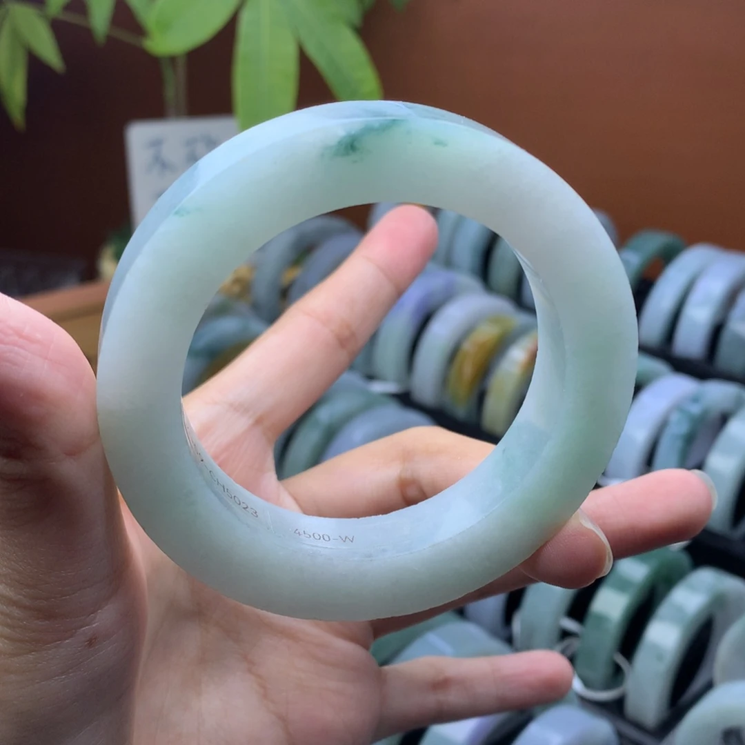 未镶嵌定制手镯定制翡翠定制54-59