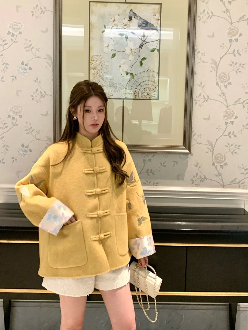 Aimme sparrow25SS蛇年限定新中式刺绣外套