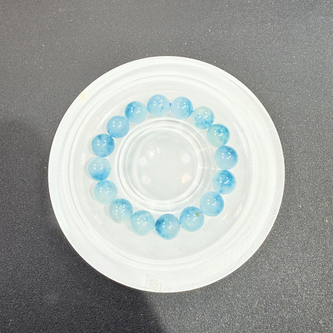 蓝色12mm手串发一条C45