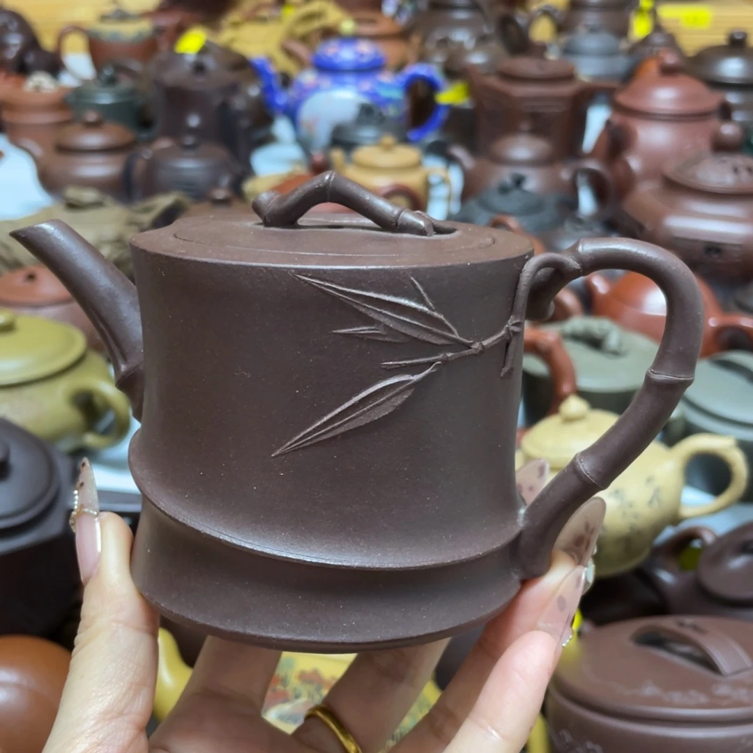 福***材紫砂茶壶紫砂艺术作品