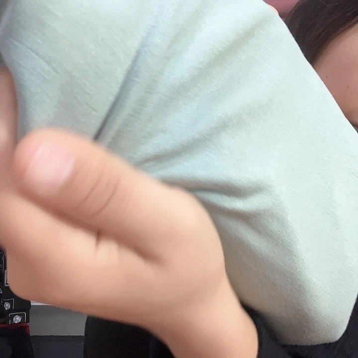 豆绿色莫代尔布头