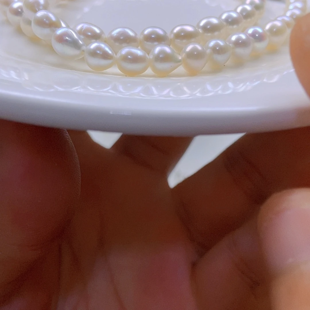 淡水珍珠合金颈饰