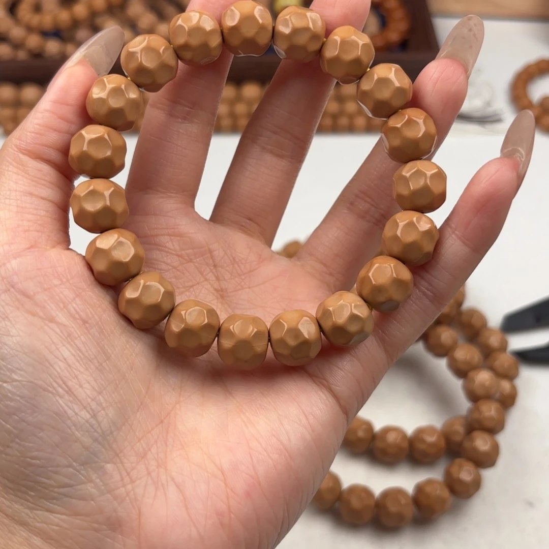 猴头核桃手串全品无暇奶酪12尺寸