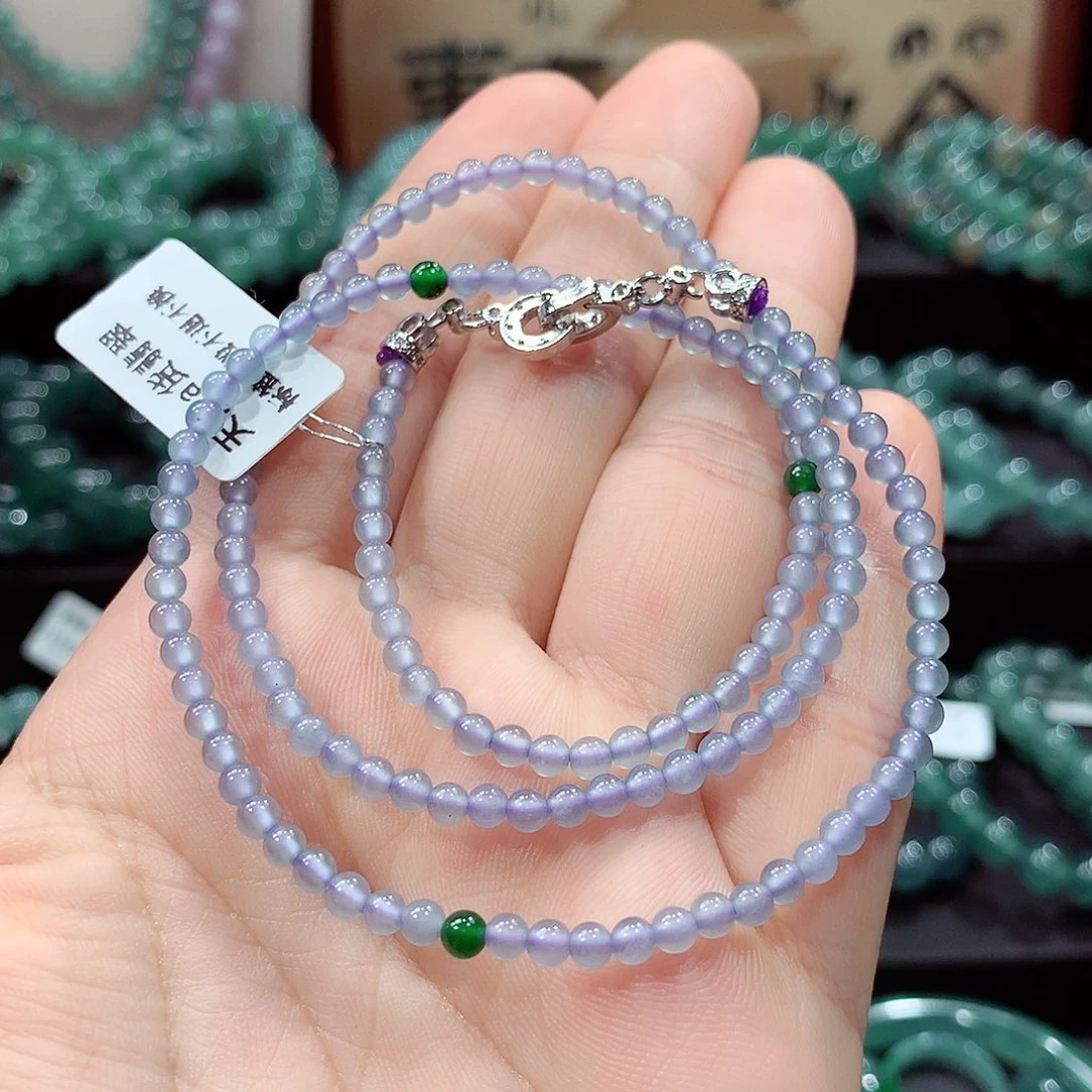 翡翠未镶嵌手链卡3.5