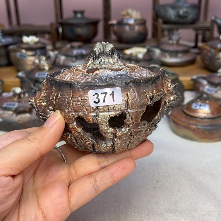 壶裸柴烧陶瓷茶具