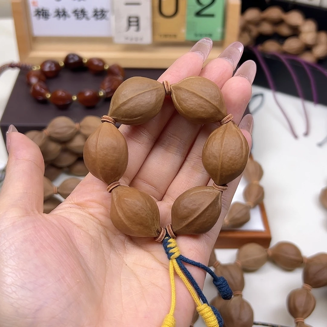 细***杀橄榄核手串/手链三花手捻19.28