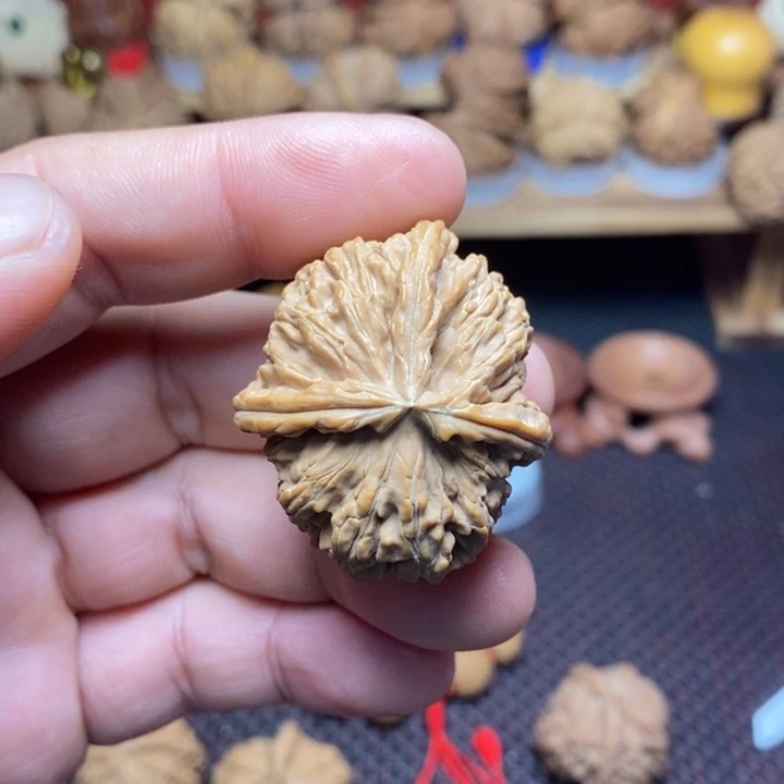 ****安文玩核桃把件文玩