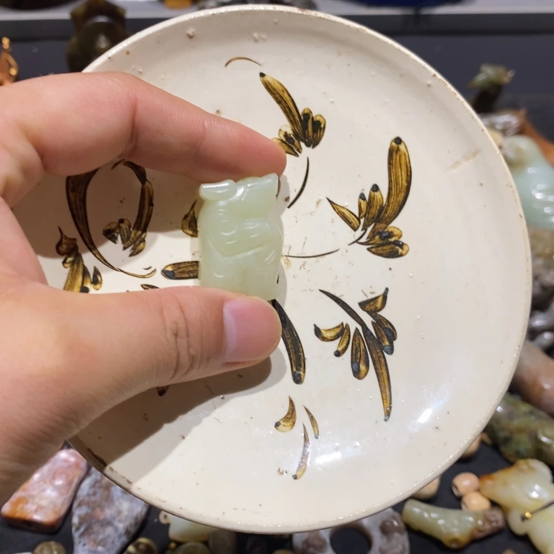 大***花瓷片白底印花好物推荐
