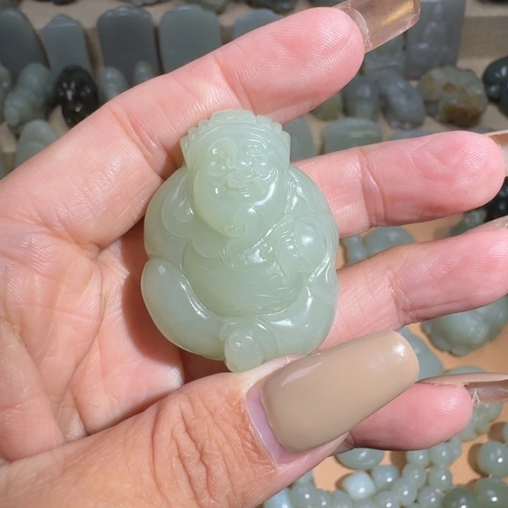 和田玉（糖玉）未镶嵌挂件