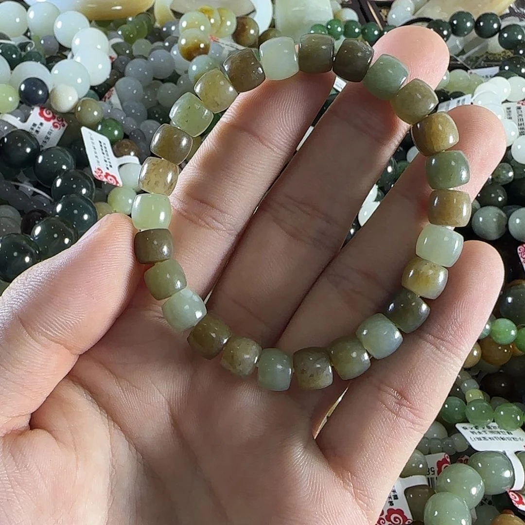 和田玉手链未镶嵌83