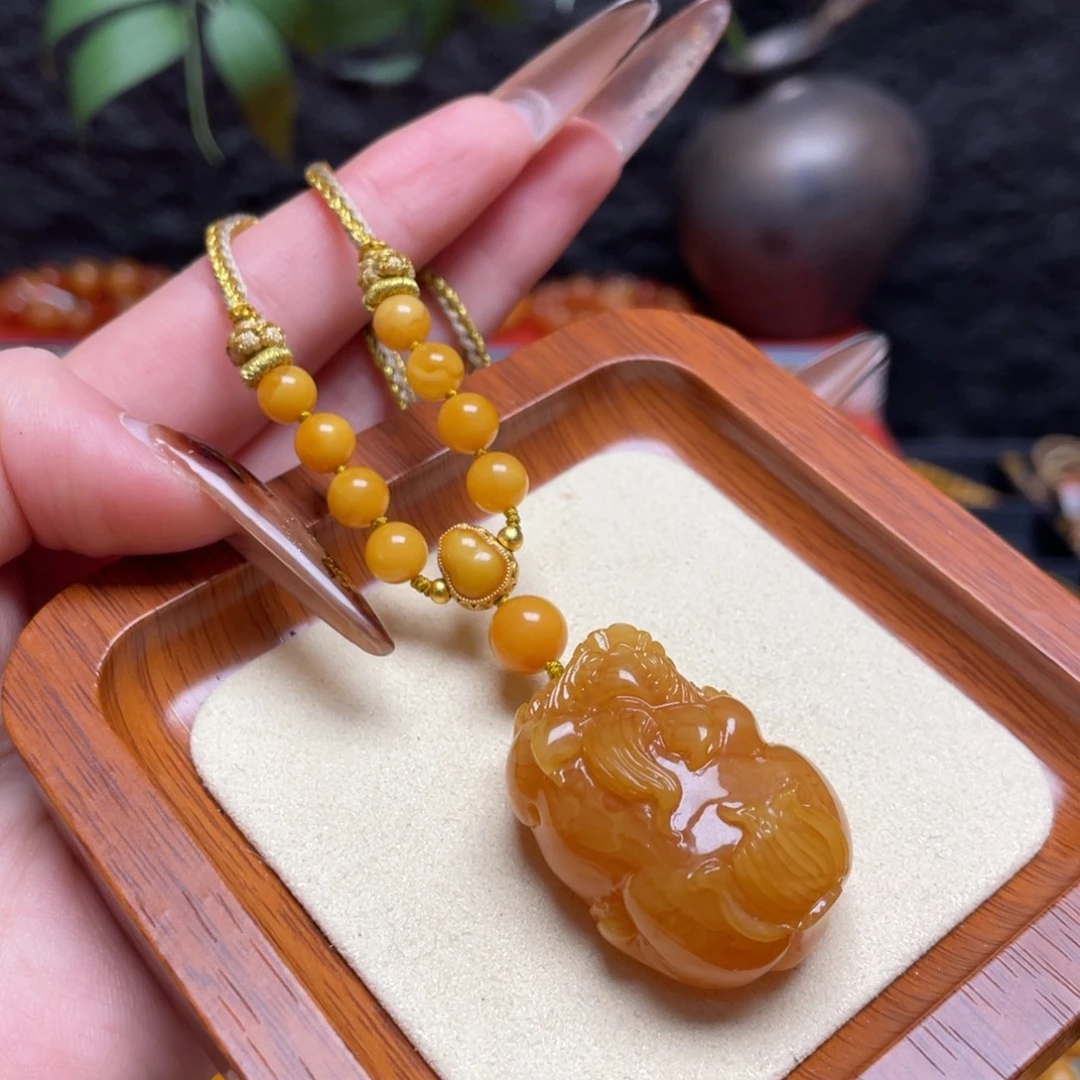蜜蜡未镶嵌手链手串