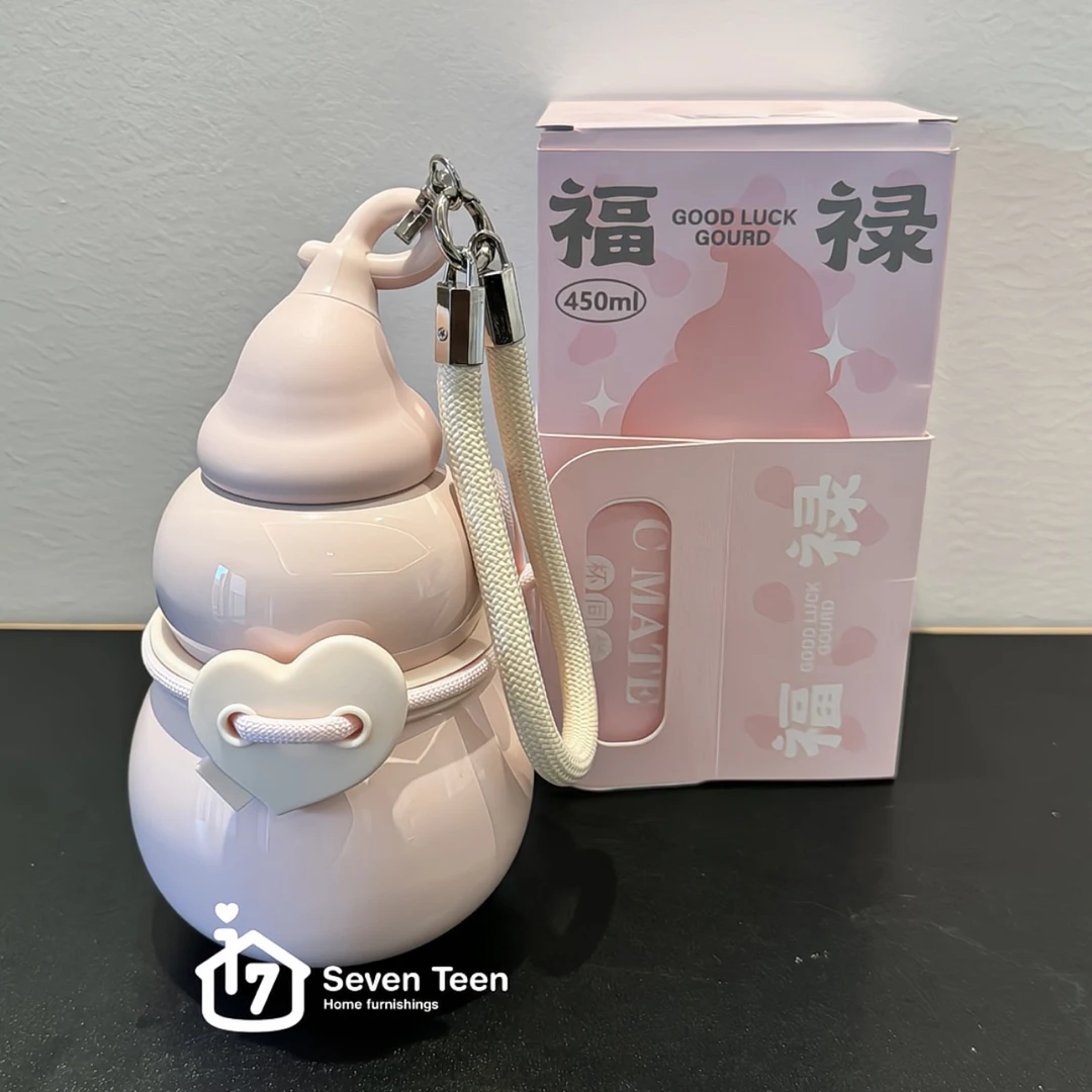 物十七·葫芦保温杯女生高颜值2025新款大容量吸管水壶学生杯子31