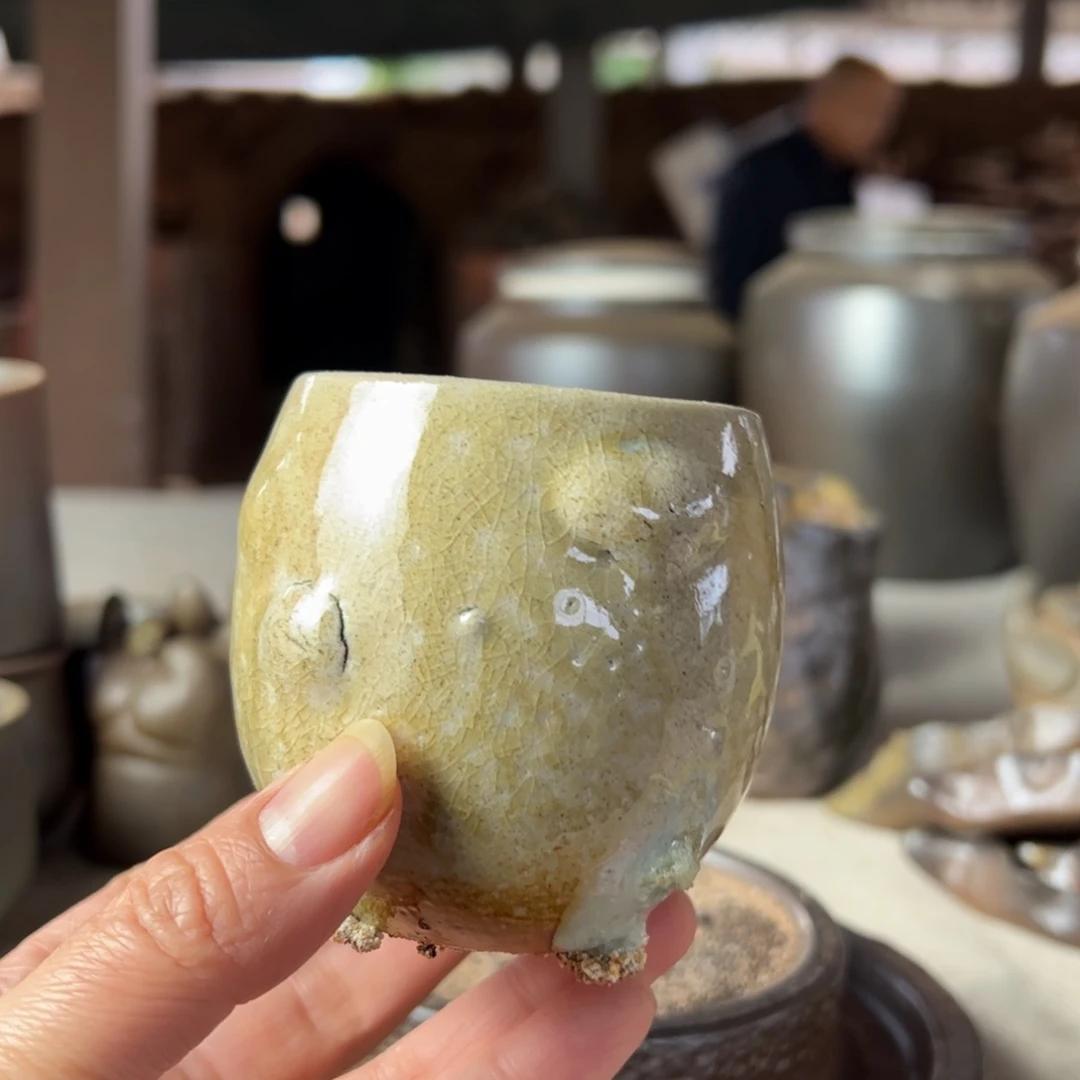 贵台龙窑柴烧茶器A275