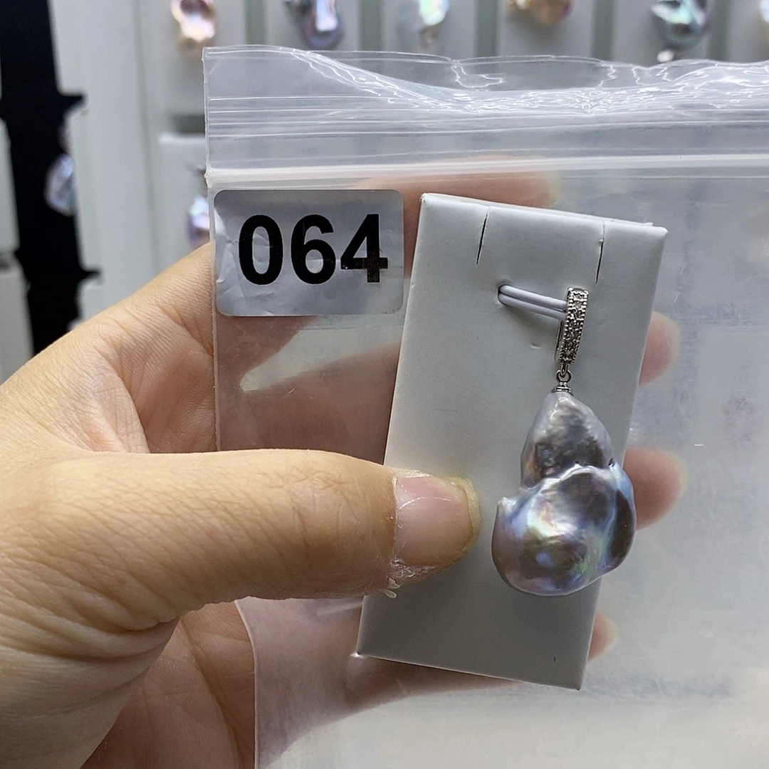 合金耳饰淡水珍珠