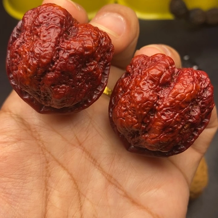 文玩核桃吊坠41尺蝴蝶蟾
