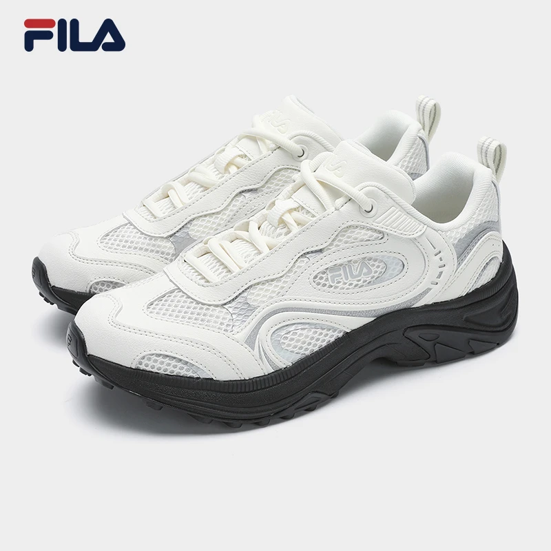 Fila/斐乐女款运动鞋跑步百搭情侣时尚老爹鞋夏季新款F12W532115F