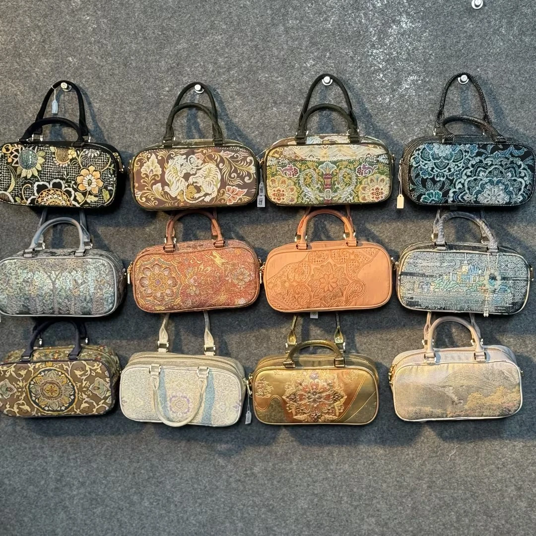 【保龄球】锦上添花 美轮美奂 孤品唐代织锦改造包包