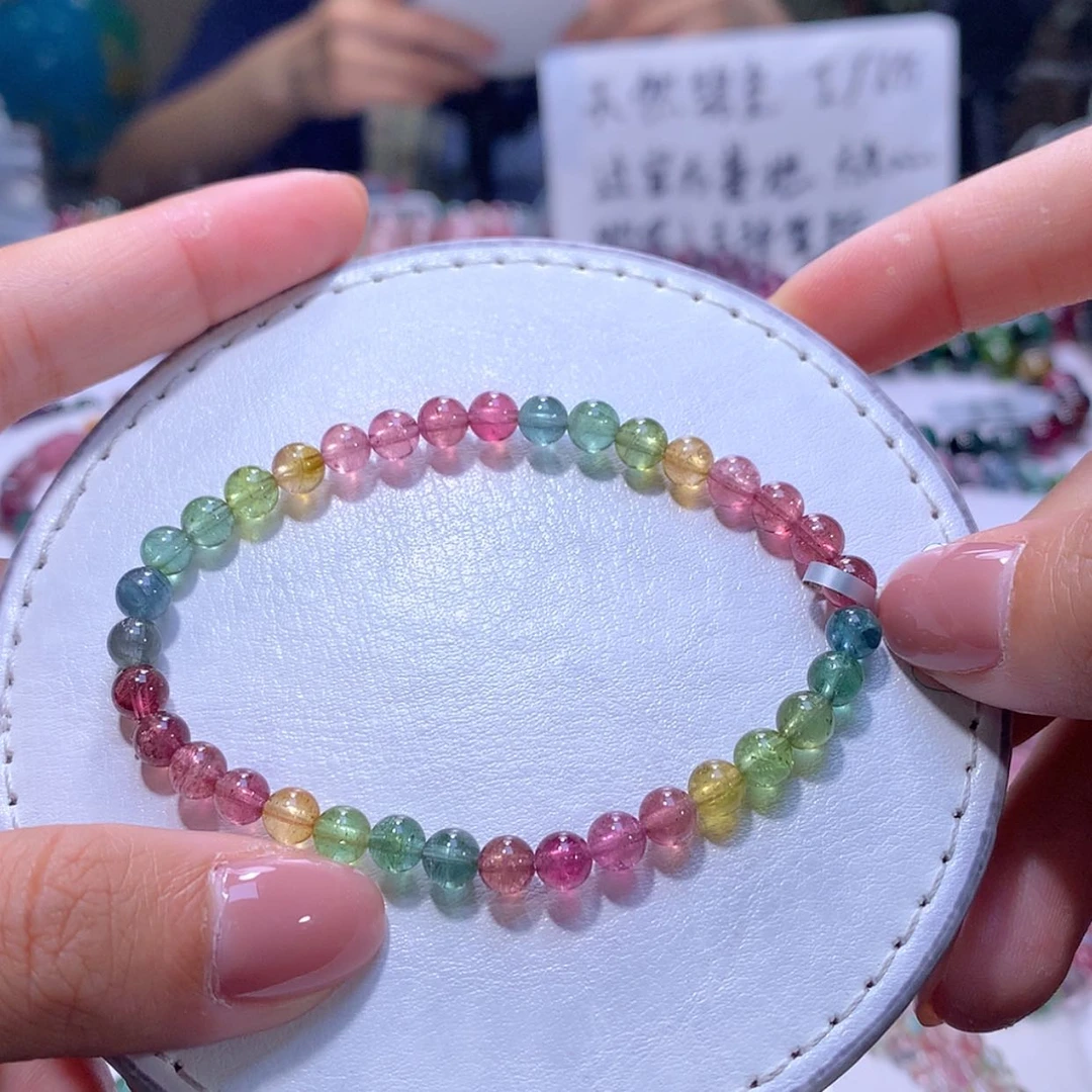【闪购商品】未镶嵌手串碧玺5.3m