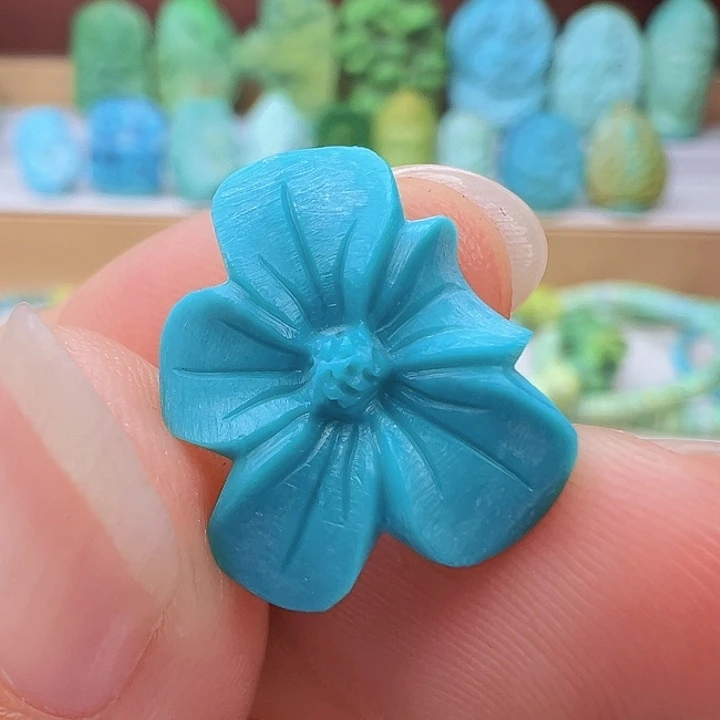 未镶嵌绿松石项链