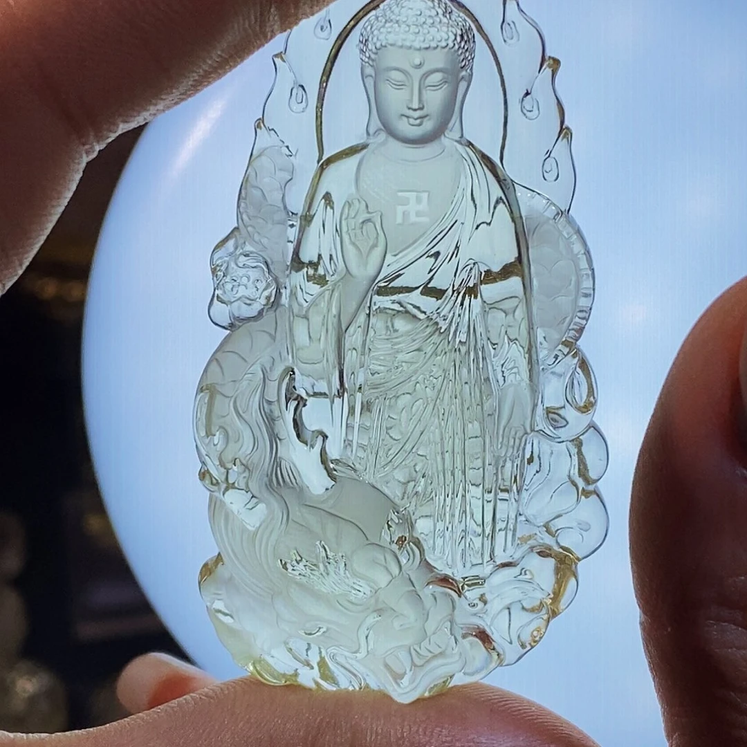 唐***伟未镶嵌水晶颈饰吊坠