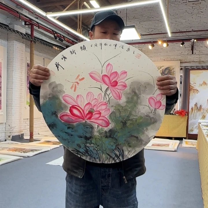 横款国画作品展览等活动