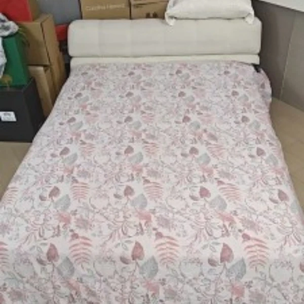【拾つき未央】-床单-折枝寄春-粉-230*250