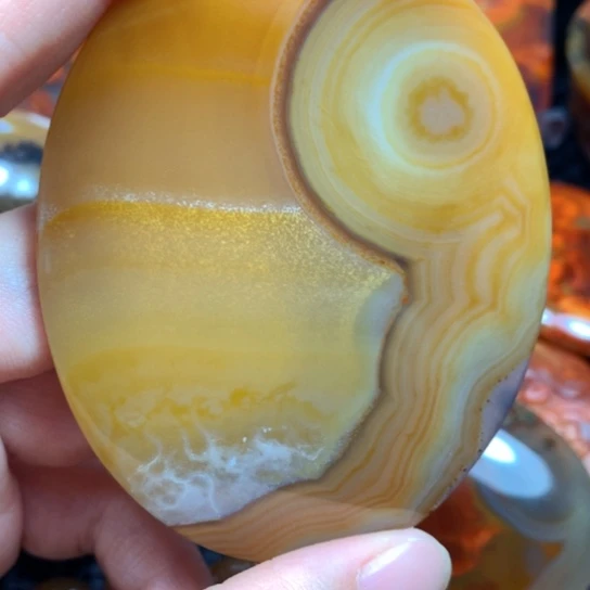 冒***鼎玛瑙/玉髓未镶嵌颈饰
