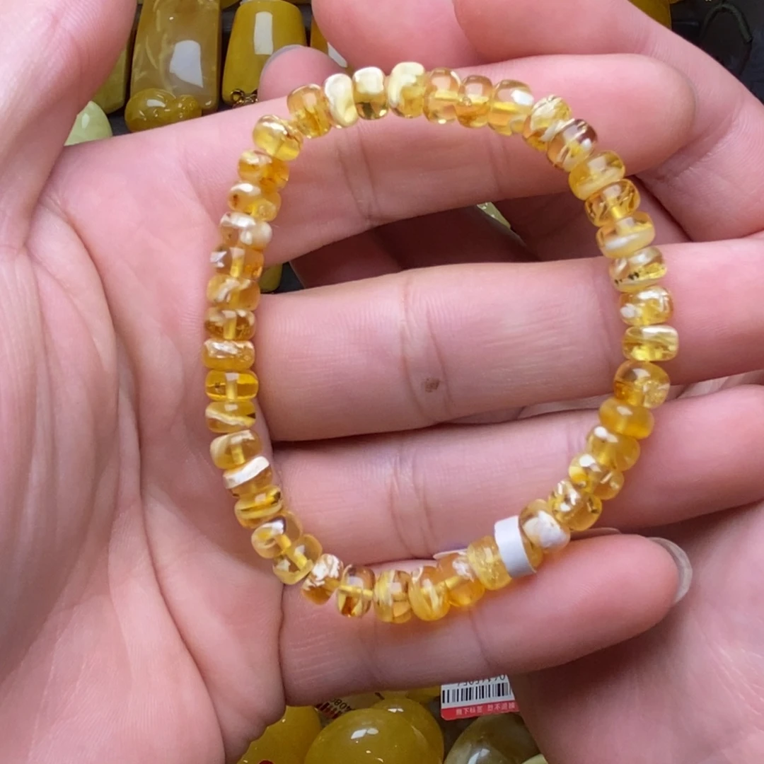 琥珀未镶嵌裸石蜜蜡