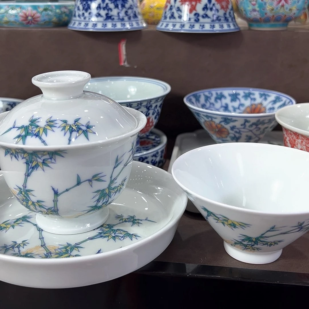 盖碗全场七景德镇景德镇的早