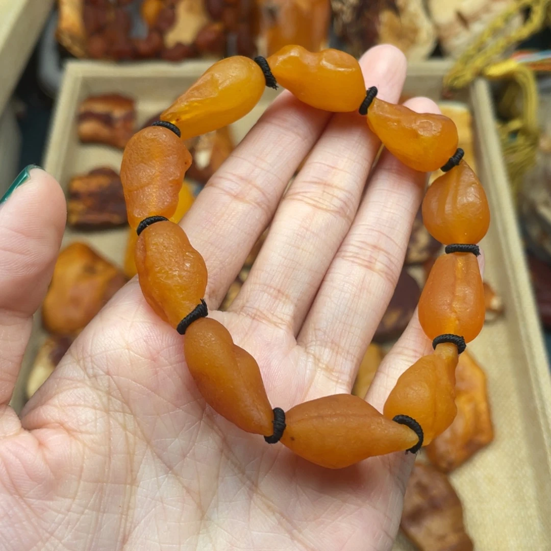 琥珀未镶嵌珠宝奇石