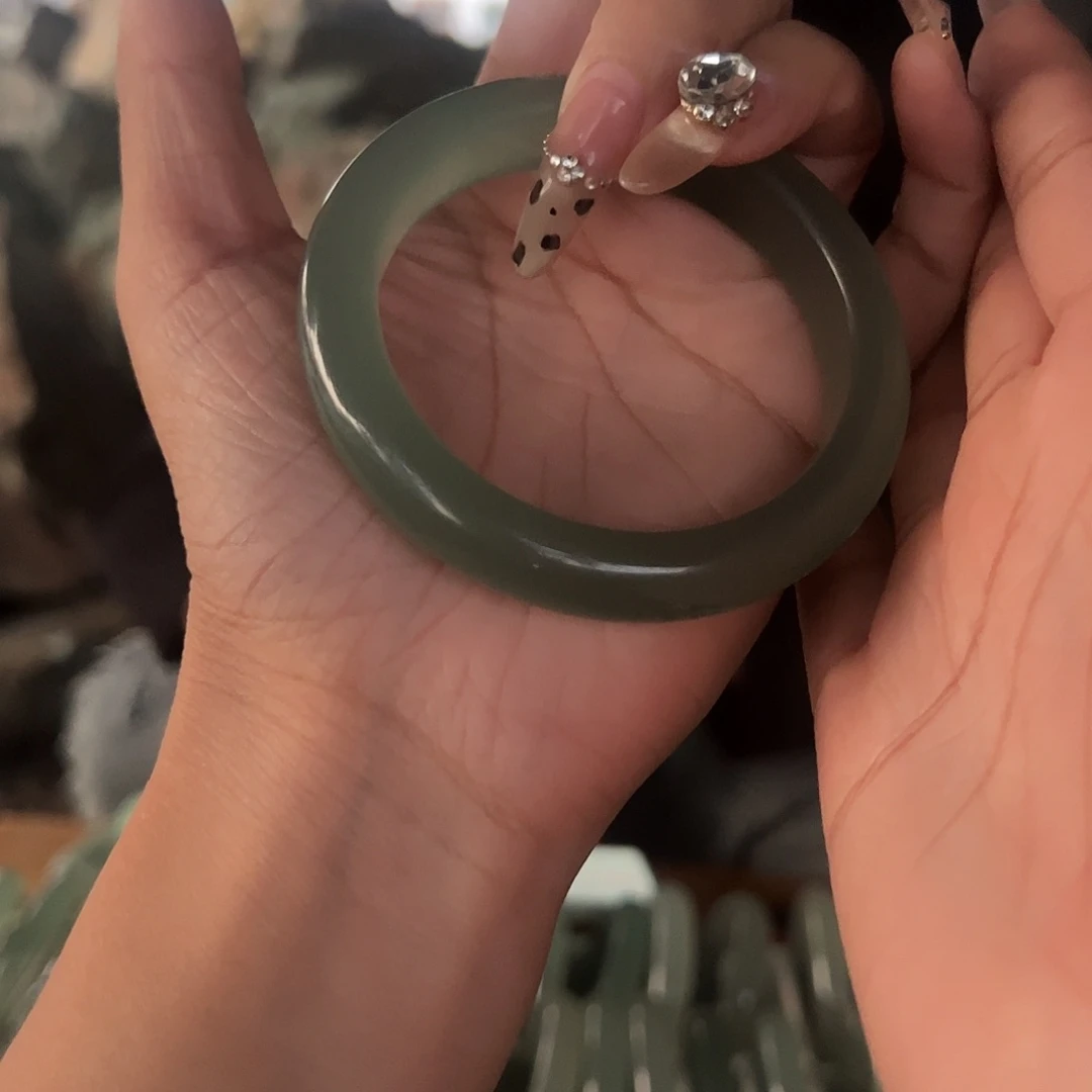 绿东陵冰晴水手镯