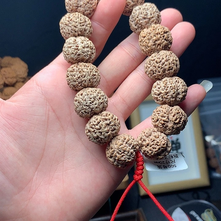 金刚菩提手串菠萝蜜全品20mm